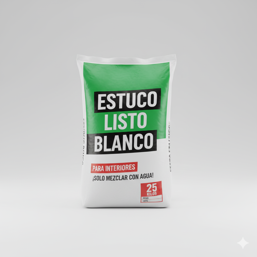 Estuco Listo Blanco
